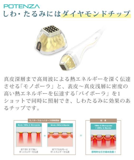 新世代の引き締めレーザー！ダイヤモンドチップ！ | 美容皮膚科